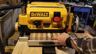 Dewalt DW735 Planer Review [upl. by Francyne373]