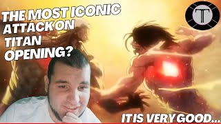 MANGA READER REACTS AND RANKS TO ALL ATTACK ON TITAN OPENINGS React and Rank 2 [upl. by Aiderfla]