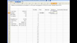 Loan amortization schedule [upl. by Falito530]