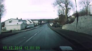 GRUNDIG DVR DashCam 720p HD VideoTest [upl. by Towill]