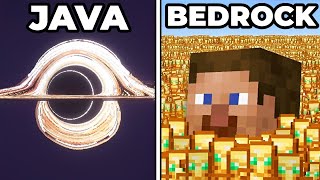 Minecraft JAVA vs Minecraft BEDROCK ¿Cuál es MEJOR [upl. by Octavian330]