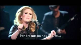 Adele  Ill be waiting live Subtitulada al Español [upl. by Inasah29]