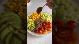 SALADE FRAÎCHEURUn plat gourmand complet sain et frais recettefacile [upl. by Marbut444]