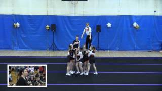 Gardner JV Div  Cheerleading Foxborough Invitational [upl. by Eener434]