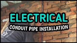 Electrical Conduit Pipes Installation  House Wiring  shorts youtubeshorts [upl. by Ribal]