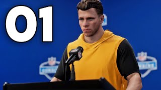 Madden 24 Superstar Career  Part 1  The Beginning NFL Combine amp Draft [upl. by Valerle]