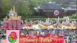 Disneylands 50th Anniversary 2006 Rose Parade Performance [upl. by Kurzawa337]