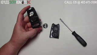 How To Change Acura 08E91E222M001 Key Fob Remote Battery [upl. by Fermin]