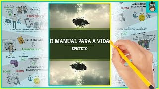 O MANUAL PARA A VIDA  Epicteto  Resumo Animado  ESTOICISMO [upl. by Ahtel]