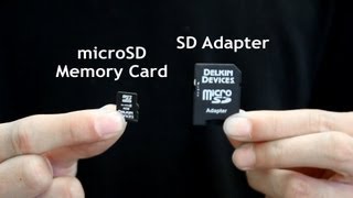 How To Insert amp Remove a microSD card from the SD Adapter [upl. by Mikey]