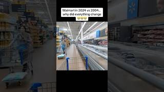 Walmart Back Then Vs Walmart Now walmart 2004 2024 groceryshopping groceries food nostalgia [upl. by Yerd]