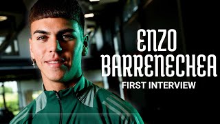 ENZO BARRENECHEA  First interview as a Villan 🦁 [upl. by Nivlem]