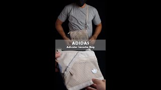 TAS KHUSUS BUAT LIBURAN BESOK I ADIDAS Adicolor Sacoche Bag I Detail amp Fit In [upl. by Marjana724]