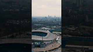 Manchester city Etihad stadium drone short vlog [upl. by Jasen]