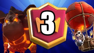 TOP 3 GLOBAL mit Lavaloon  Live Push und Tipps vom Experten  Clash Royale deutsch [upl. by Arvid543]