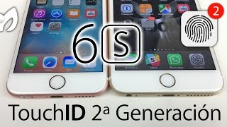 TOUCH ID 2da GEN INCREÍBLE VELOCIDAD iPhone6sPlus vs iPhone6Plus [upl. by Verina809]