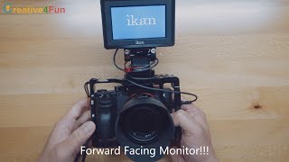 Forward Facing Monitor for SONY A7RIII  A7III [upl. by Otxilac]