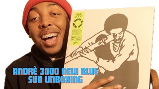 ANDRE 3000S NEW BLUE SUN VINYL UNBOXING amp REVIEW [upl. by Sualk577]