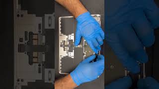 MacBook Air M2 A2681 2022 Screen Replacement ​⁠ in one minute diy repair new shorts short fyi [upl. by Jeunesse]