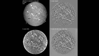 Hα 20240120  Spectroheliograph Data [upl. by Leonora]