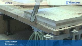 The CNC bridge in action on CLT panels [upl. by Gupta367]