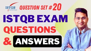 ISTQB Foundation CTFL Exam Questions and Answers Explained Part 20 [upl. by Isabea930]