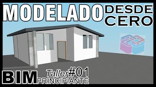 COMO HACER UNA CASA EN IFC BUILDER 2020 FÁCIL y RÁPIDO  36MT2 [upl. by Nolyag]