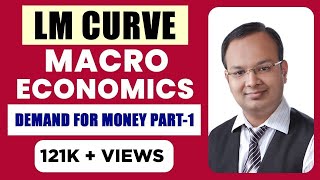 1  LM curve  macroeconomics  demand for money equation  Part  1  bcom  eco h  ma eco [upl. by Senga824]