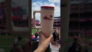 Stanley Stan Musial Tumbler Giveaway At StLouis Cardinals Game 6222024 [upl. by Maddocks]