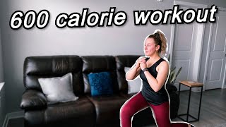 I did the POPSUGAR Fitness 600 CALORIE workout [upl. by Wey]