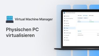 Virtualisierung  PC als virtuelle Maschine auf Synology NAS einrichten Tutorial 44 [upl. by Storer]