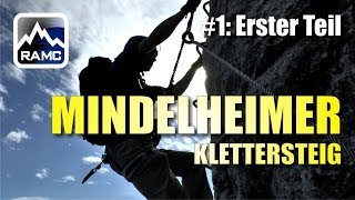 Mindelheimer Klettersteig 1 Fiderescharte Gipfelanstieg GoPro HD  Abenteuer Alpin 2013 31 [upl. by Ecirad]