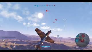 World of Warplanes P40N Gameplay [upl. by Krusche125]