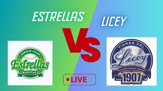 Estrellas Orientales VS Tigres del Licey en VIVO Round Robin  2023 LIDOM Pelota Invernal [upl. by Recneps]