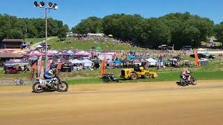 Peoria TT 2023 Super Twins quotDash for Cashquot [upl. by Eldnik1]