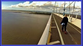 From Rail to Road  Walking the Severn Bridge  Bristol to Chepstow [upl. by Feingold]