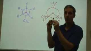 Conformational isomers with propane  Newman projections [upl. by Annwahs190]