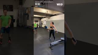 Deborah Gallina  Pietrasanta beach Throwdown 2024  cat experience wod 1 [upl. by Anneuq]