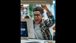 Social Studies GED Practice Questions amp Answers Explained [upl. by Cross]