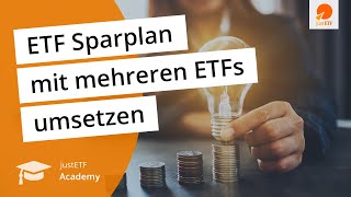 ETF Sparplan mit mehreren ETFs – das OnlineSeminar [upl. by Niwre313]