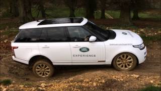 New Range Rover at Land Rover Experiance Rockingham Castle off Road [upl. by Ruthi]