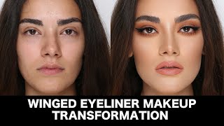 Winged eyeliner Makeup Transformation by Samer Khouzami [upl. by Raquel]