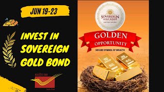 தங்க பத்திர முதலீடு திட்டம்  Sovereign Gold Bond Scheme 202324 opt  INR 5926 per gram in Tamil [upl. by Tris]