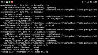 🛡️ TERMUX PEMULA  OOPS INDEXERROR‼️PYC ANTIDECOMPILER TECHNIQUE 4 [upl. by Champ813]