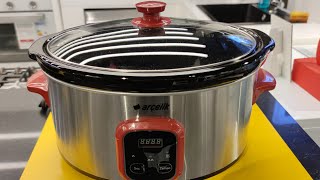 Arçelik Gurme Slow Cooker Yavaş Yemek Pişirici  Slow Cooker Gurme Arçelik  Yemek Pişirici Yavaş [upl. by Leda]