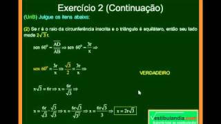 Matemática  Aula 38  Triângulos  Pontos Notáveis  Parte 2  Final [upl. by Eelrefinnej54]