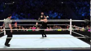 WWE 2K16 New Moves DLC Sidewinder Suplex [upl. by Hedwiga]