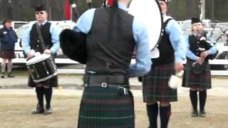 Savannah Pipes and Drums Second Place North East Forida Highland Games [upl. by Irihs]