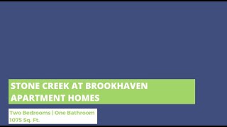 Stone Creek at Brookhaven Apartments Atlanta GA 2Bedroom [upl. by Mirella318]