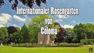 Schöne Landschaften in Europa Internationaler Rosengarten von Coloma Full HD [upl. by Corbie43]